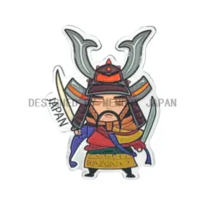 茶色甲冑の武将キャラクター