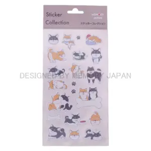 柴犬日常ステッカー